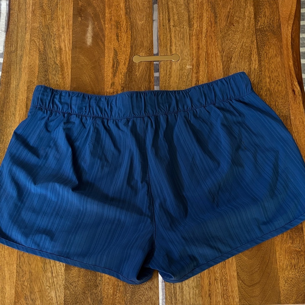 Athleta Navy Blue Athletic Shorts - Picture 2 of 9